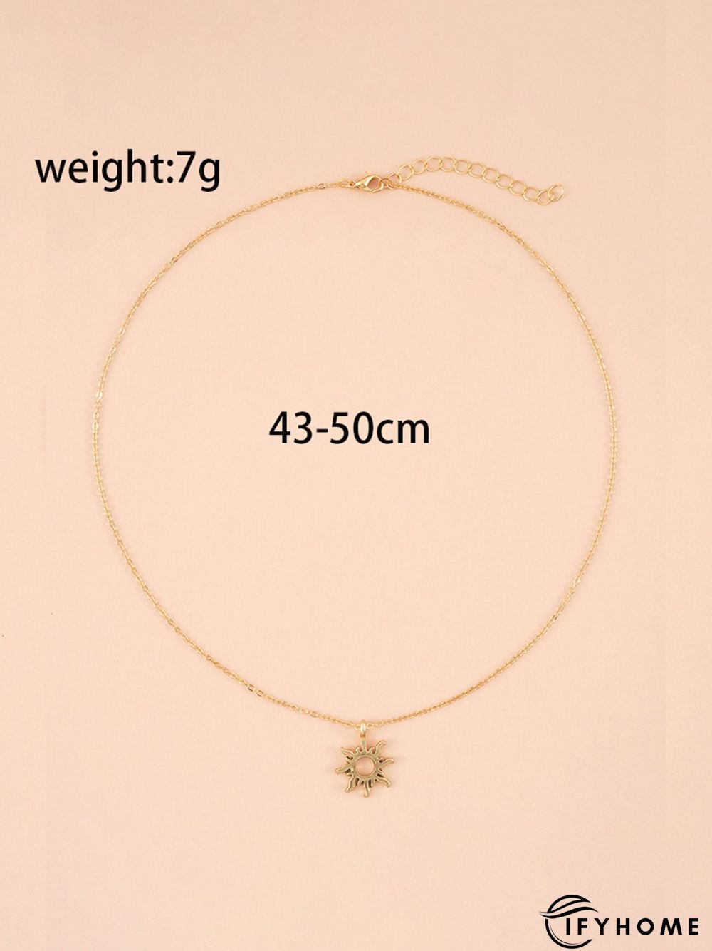 Simple Sunflower Alloy Necklace | IFYHOME