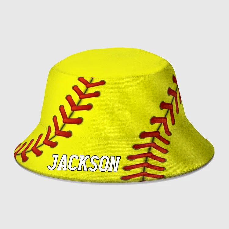 Personalized Baseball Visor Bucket Hat|H21
