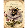 Flowers And Bees - 11CT Counted Cross Stitch 40*55cm/15.75*21.65in
