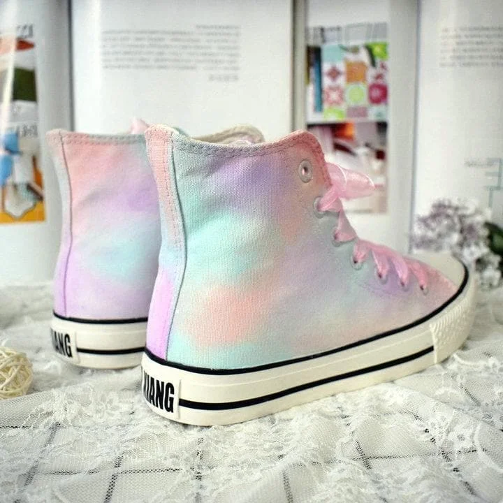 Colorful Harajuku Canvas Shoes SP1812329