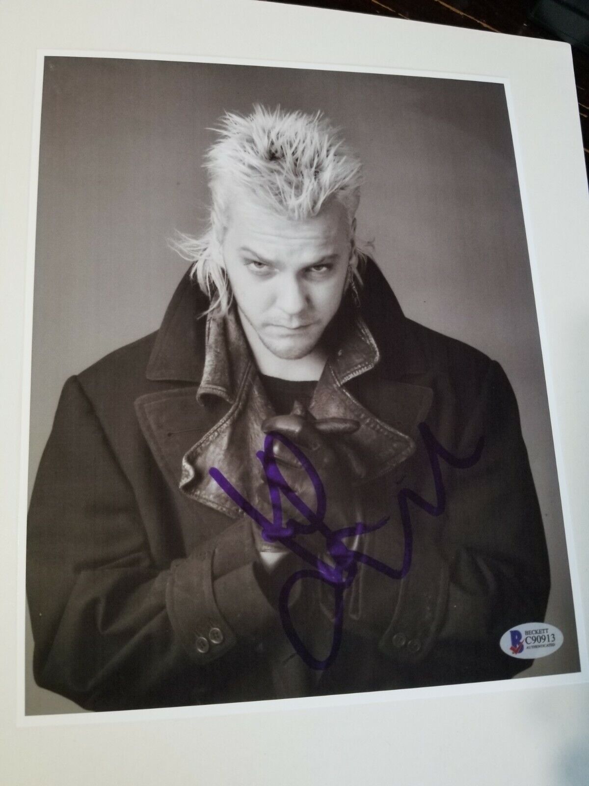 Lost Boys Signed 8x10 Photo Poster painting RP -  Shipping! Kiefer Sutherland