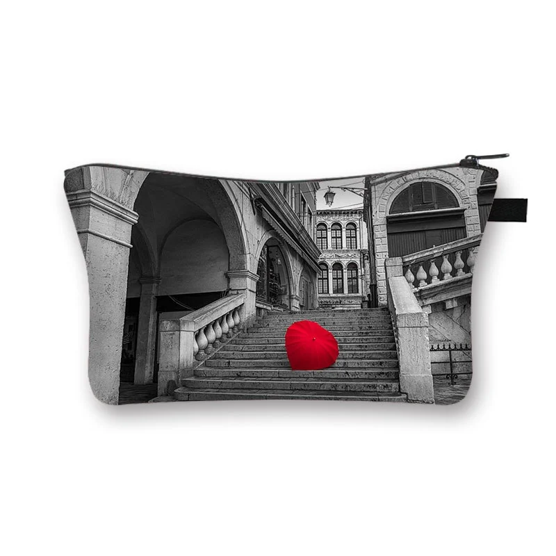 Polyester Cosmetic Bag - Architecture