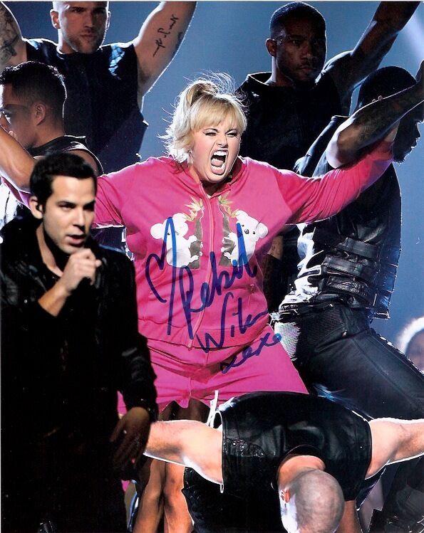 Rebel Wilson Autographed Signed 8x10 Photo Poster painting COA