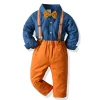 Kids Baby Boys Suits Blazers Autumn Party Sets 2 Pcs