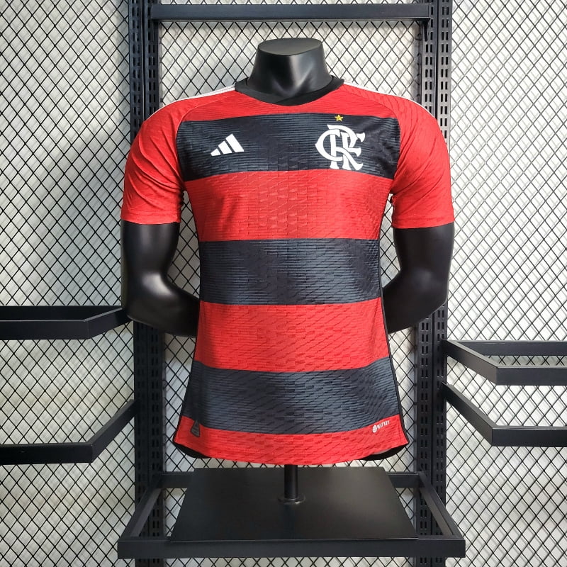 23-24 Player Flamengo Soccer Jersey Home