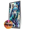 (40*60cm)Wolf - Full Square Drill Diamond Painting