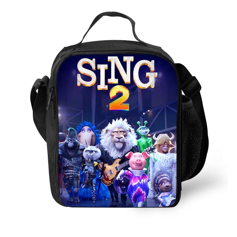 Sing 2 Lunch Bag for Kids Insulated Portable Lunch Box