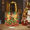 Acrylic Special Shape Xmas Butterfly Girl Desktop Diamond Painting Art Kits