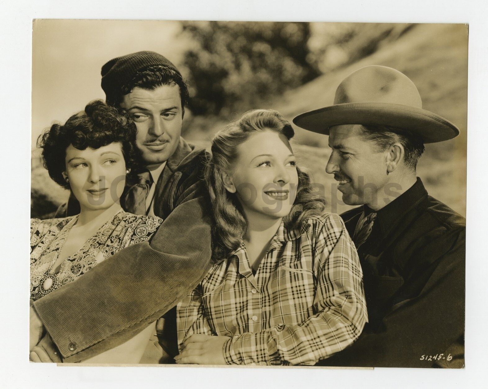 Pierre of the Plains - John Carroll - Ruth Hussey - Vintage 7x9 Photo Poster paintinggraph