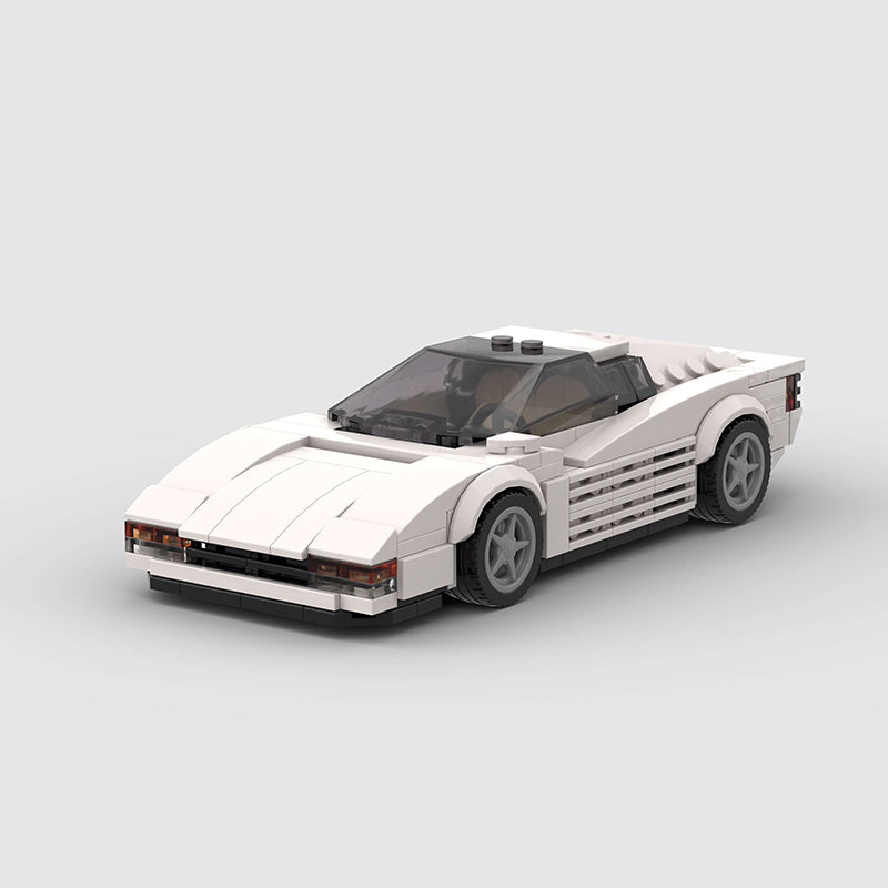 Ferrari Testarossa Custom Car MOC Minifigure Bricks monstertoys
