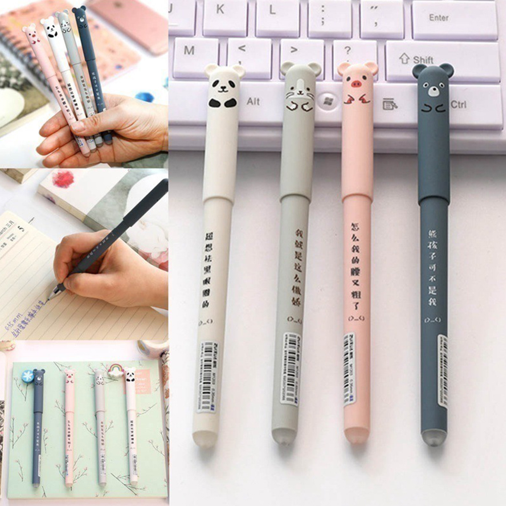 

Cartoon Erasable Neutral Pen Rub Music Wipe Full Needle Tube, 501 Original