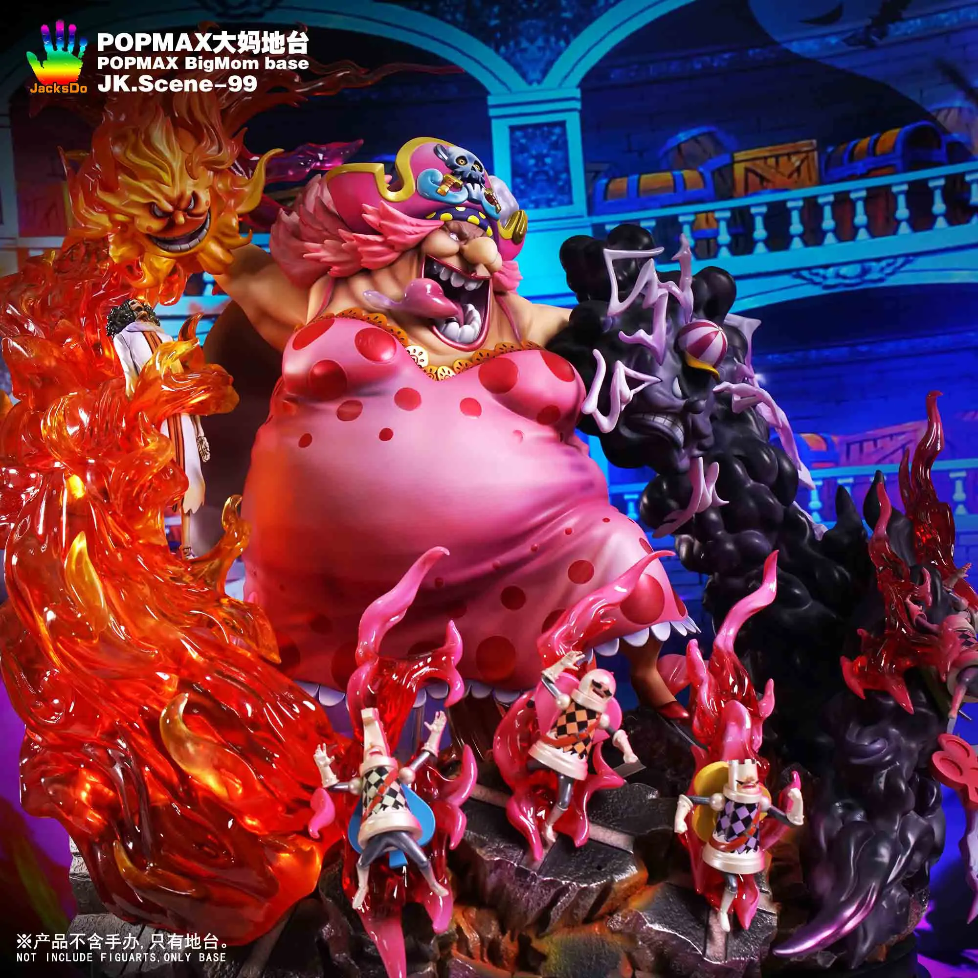 POPMAX Scale Big Mom Scene Base ONLY - ONE PIECE Resin Statue