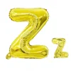 20PCS English Letters 16" Aluminum Film Golden Silver Rose Gold Balloons Birthday Party Decor