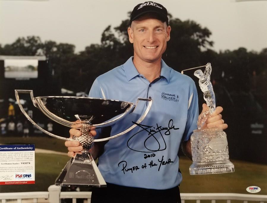 Jim Furyk Signed 16x20 Autograph Photo Poster painting 2010 POY