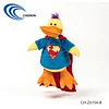 Plush duck mascot for company