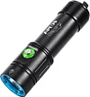 APLOS AP02 Scuba Diving Flashlight, 2500 Lumen Dive Light with 4 Modes Power Indicator, Waterproof Underwater Dive Torch with Rechargeable 5000mAh Battery & Charger APLOS Dive Light Official