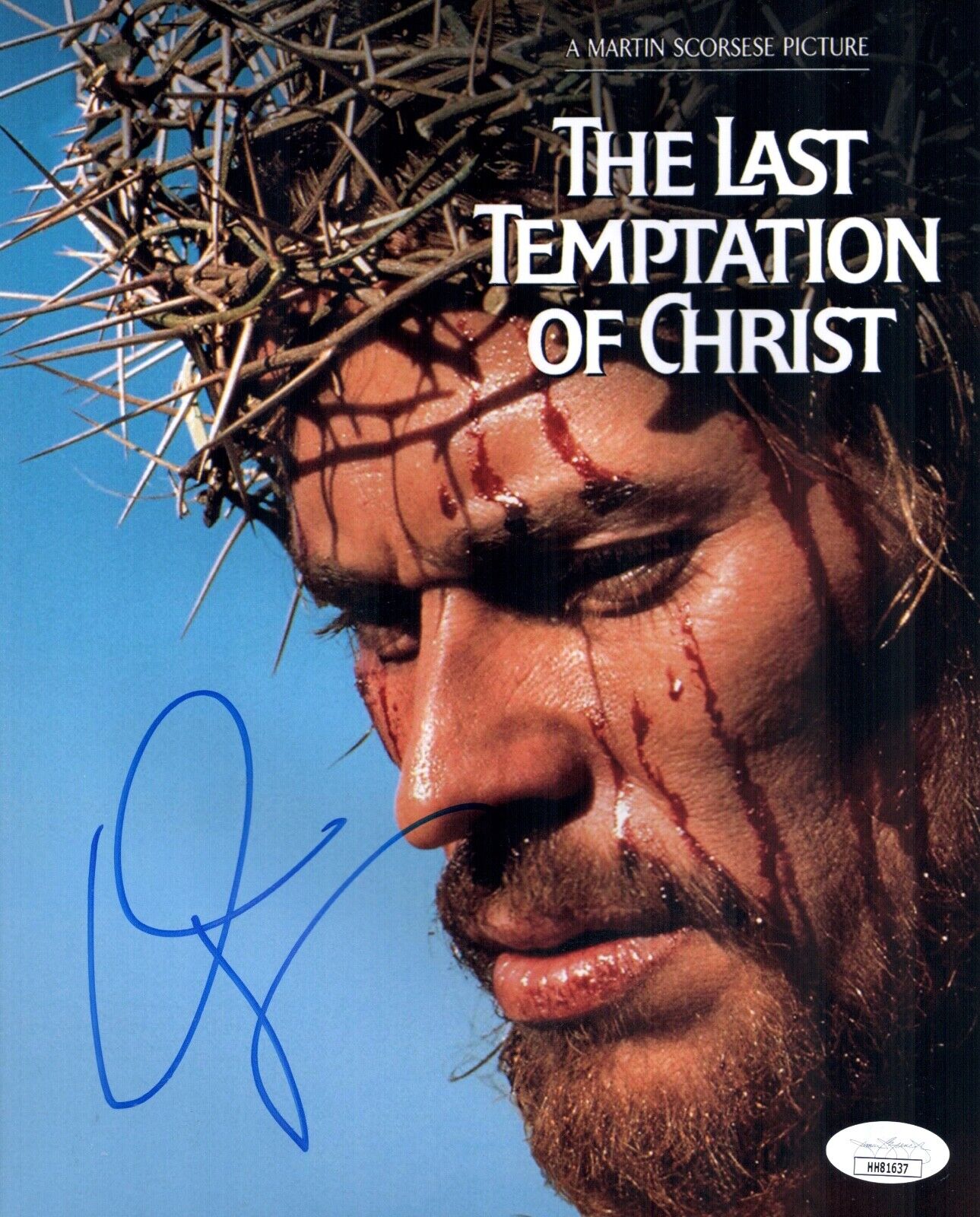 WILLEM DAFOE Signed 8x10 LAST TEMPTATION OF CHRIST Photo Poster painting Autograph JSA COA Cert