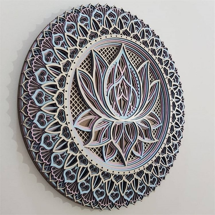 Lotus Flower Mandala-Art Wall
