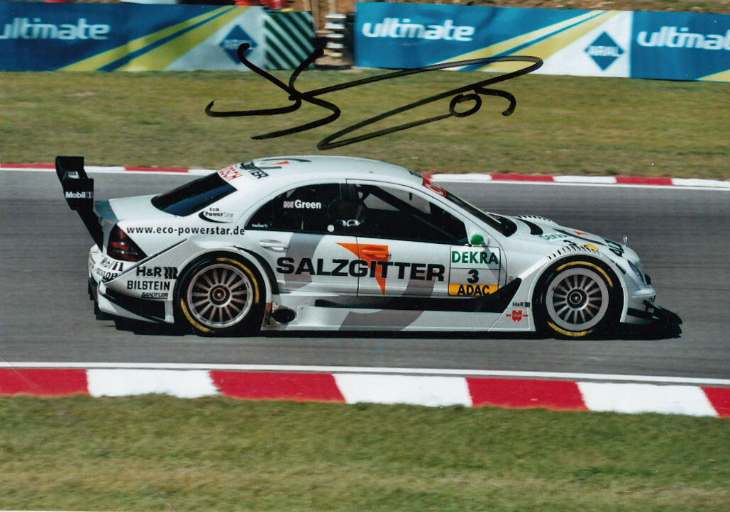Jamie Green Hand Signed AMG-Mercedes 7x5 Photo Poster painting 1.