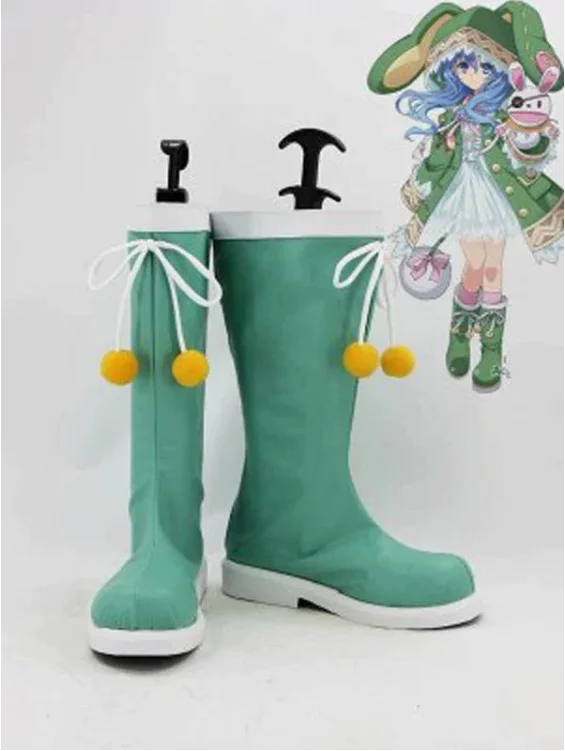 Date A Live Yoshino Cosplay Boots Shoes