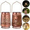 Solar Lantern Light Waterproof Hanging Solar Lantern for Yard Patio(Hummingbird)