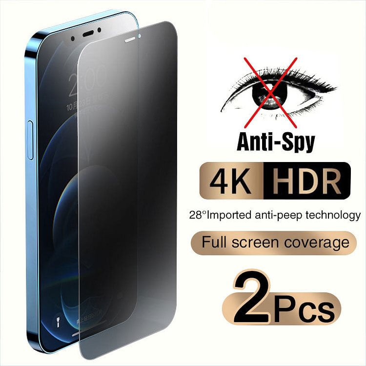 Full Cover Anti-Spy Screen Protector