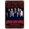 Foo Fighters - Vintage Metal Signs - 20*30cm/30*40cm - Music