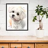 Maltese Dog-11CT Stamped Cross Stitch 40*50cm/15.75*19.69in tapestrymarket