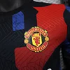 Joyfball 2025/2026 Player Version Manchester United United Pre-Match Kit Football Shirt  1:1 Thai Quality（The player version jersey is a bit tight, please pay attention to the size selection）