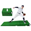 [US Local Warehouse] 88x28x6 Inch Foldable Pitching Mound with Carry Handle Baseball Pitchers Mound