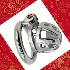 pornhint Pornhint Male Chastity Cage,Cock Cage Stainless Steel,Men Chastity Cock Cage,Sex Toys Cock Lock,Bondage Adult Products Fetish,Chastity Device,BDSM