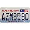 Washington - Car License(12*6Inch)