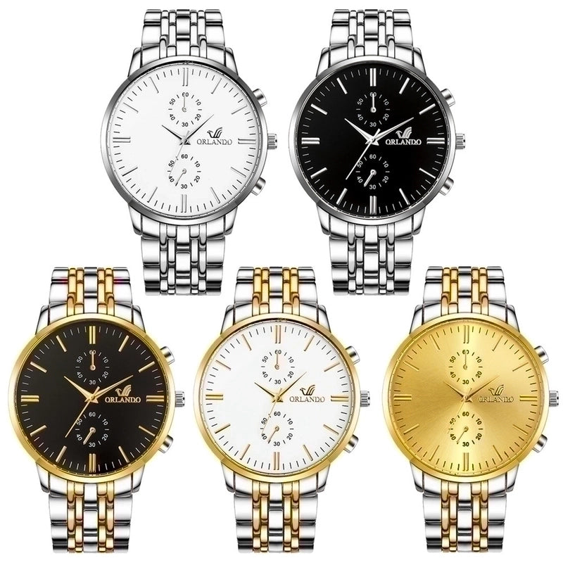 Business Stainless Steel Alloy Men’s Watches