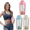 500ml Protein Shaker Bottle Leak Proof Cup for Protein Mixes Supplement Shakes