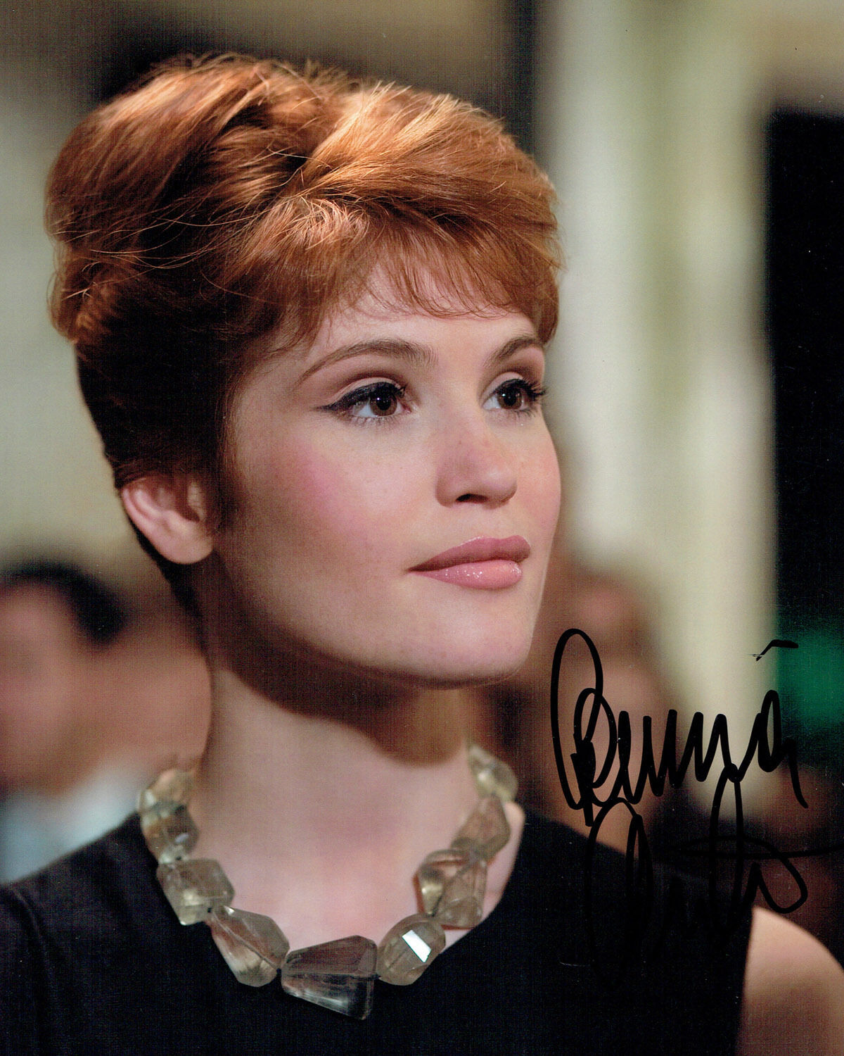 Gemma ARTERTON SIGNED Autograph Photo Poster painting AFTAL COA English Actress James Bond Girl