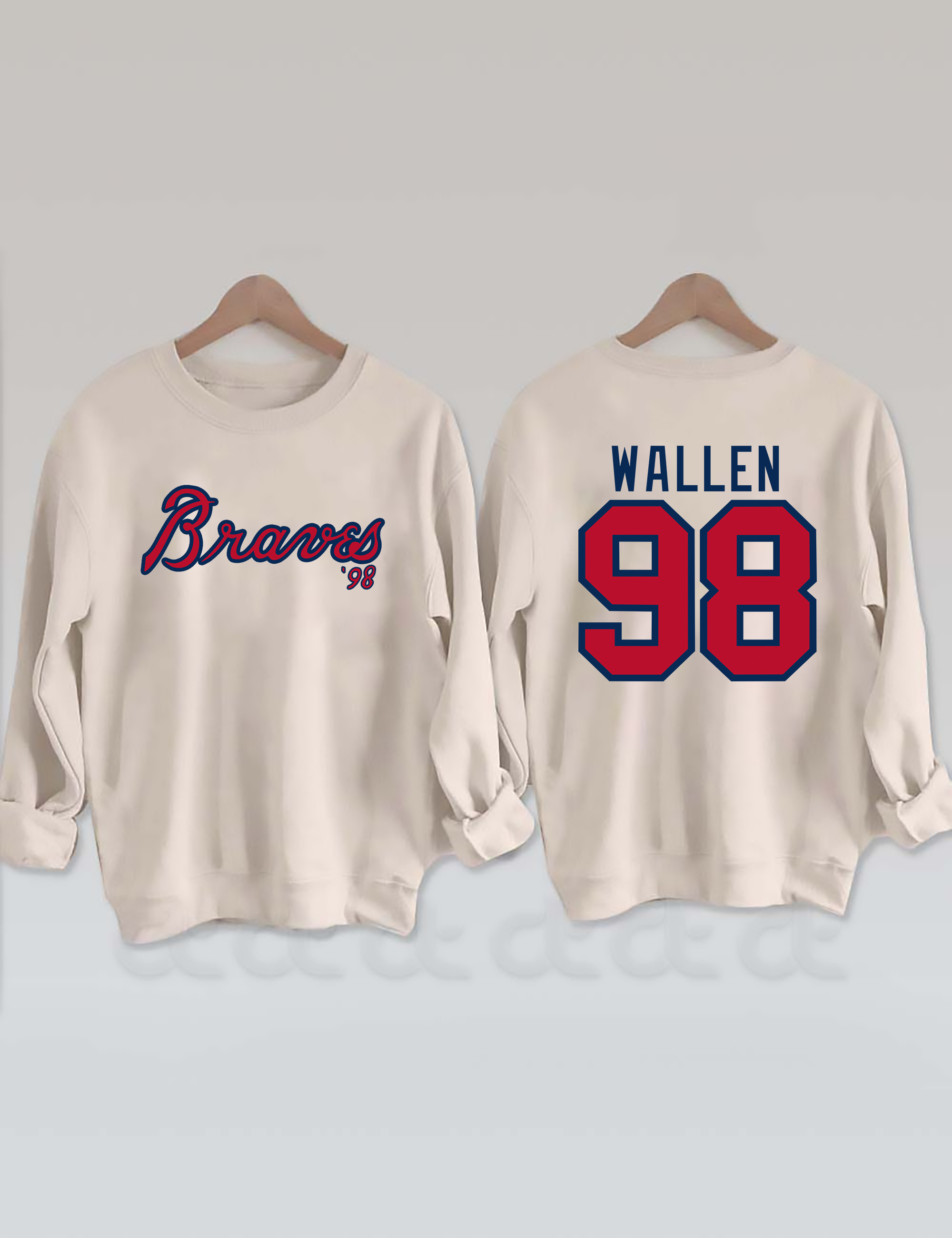 98 Braves Morgan Wallen Sweatshirt