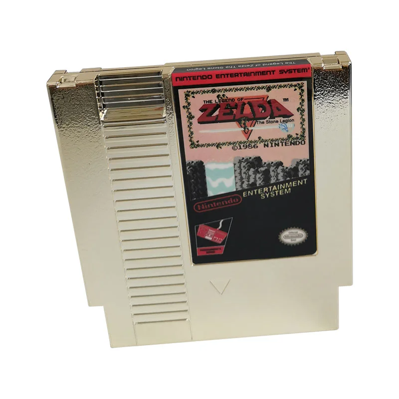 Legend of Zelda: The Stone Legion Hack of The Legend of Zelda For Nintendo NES - 8 Bit Game Cartridge