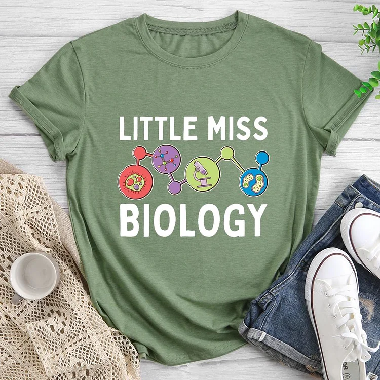 Biology  Round Neck T-shirt