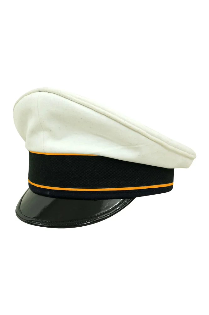   Luftwaffe Summer White Cotton Visor Cap German-Uniform