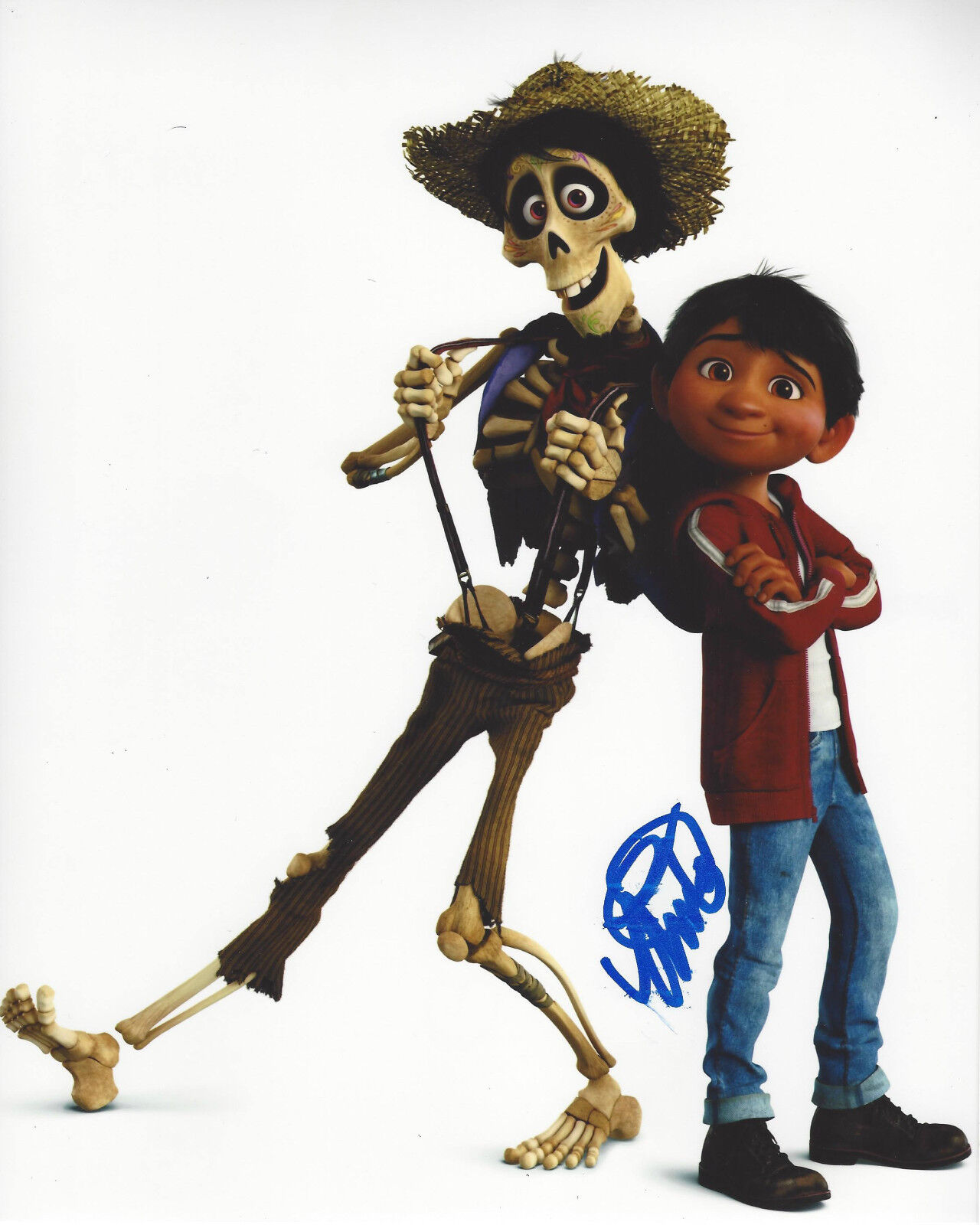 ANTHONY GONZALEZ SIGNED AUTHENTIC DISNEYS PIXAR 'COCO' 8X10 Photo Poster painting D w/COA PROOF