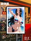 Boa Hancock Swimsuit Decorative Painting - ONE PIECE - BLK Studio