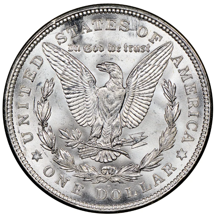 1921-D Morgan Silver Dollar $1