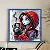 Halloween Girl-11CT Stamped Cross Stitch 40*40cm/15.75*15.75in