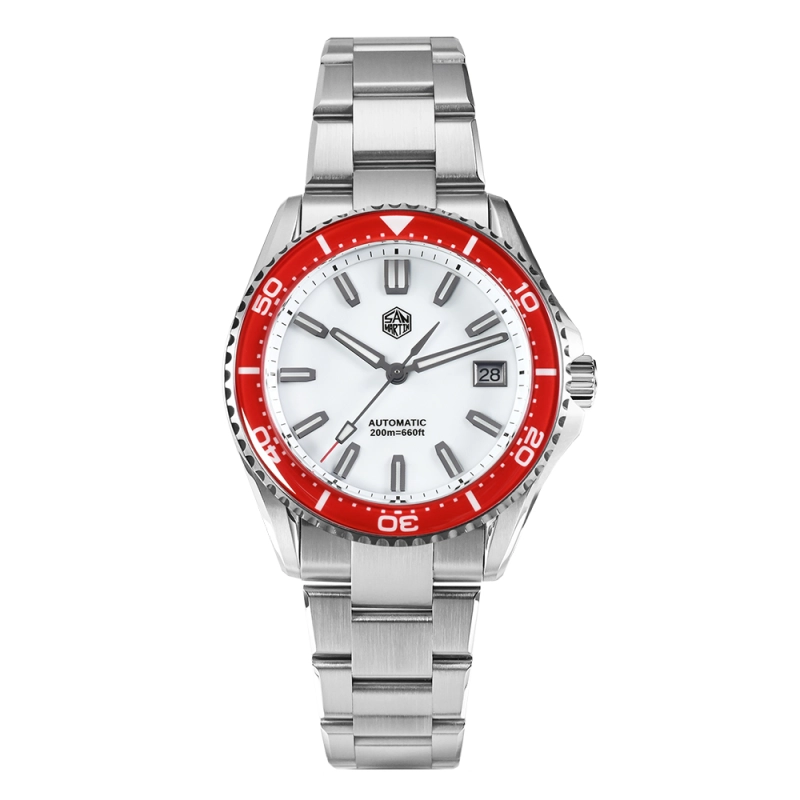 UK Warehouse-San Martin 2025 New Enamel Dial Full Luminous 39mm Dive Watch SN0129 San Martin Watch San Martin Watch