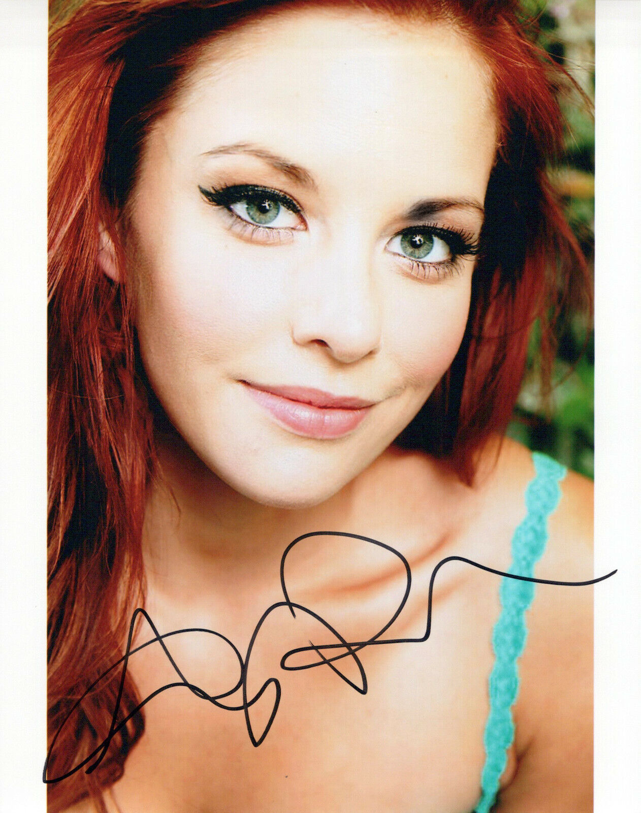 Amy Paffrath glamour shot autographed Photo Poster painting signed 8x10 #13