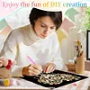 DIY Linen Diamond Art Handbag Craft Kit for Adults Beginners Shopping Gift