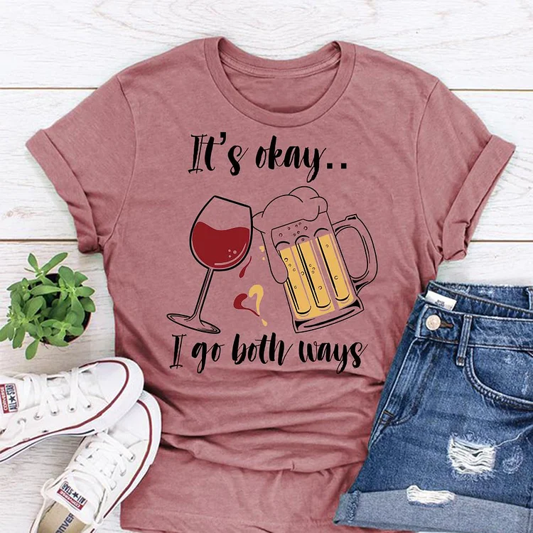 I Go Both Ways T-shirt Tee-05279