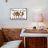 Farm Chicken Welcome To Our Coop We Are All Cluckin Crazy - Metal Tin Signs(8*12Inch/12*16Inch) - Animal