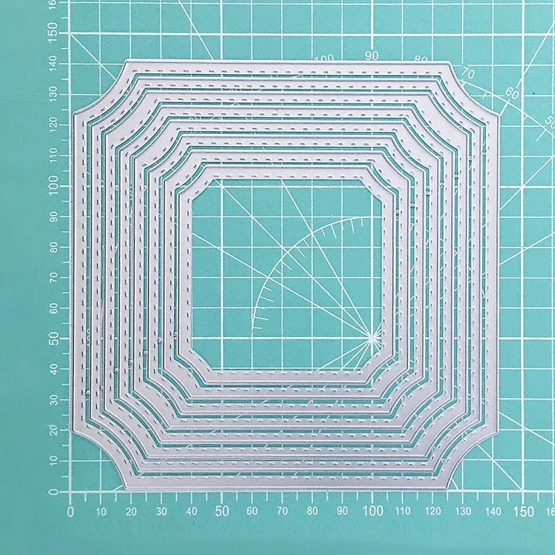 Frame Basic Model Shape Craft Metal Cutting Frame Templates Scrapbooking Embossing Paper Cards Photo Album Craft Stencils Dies