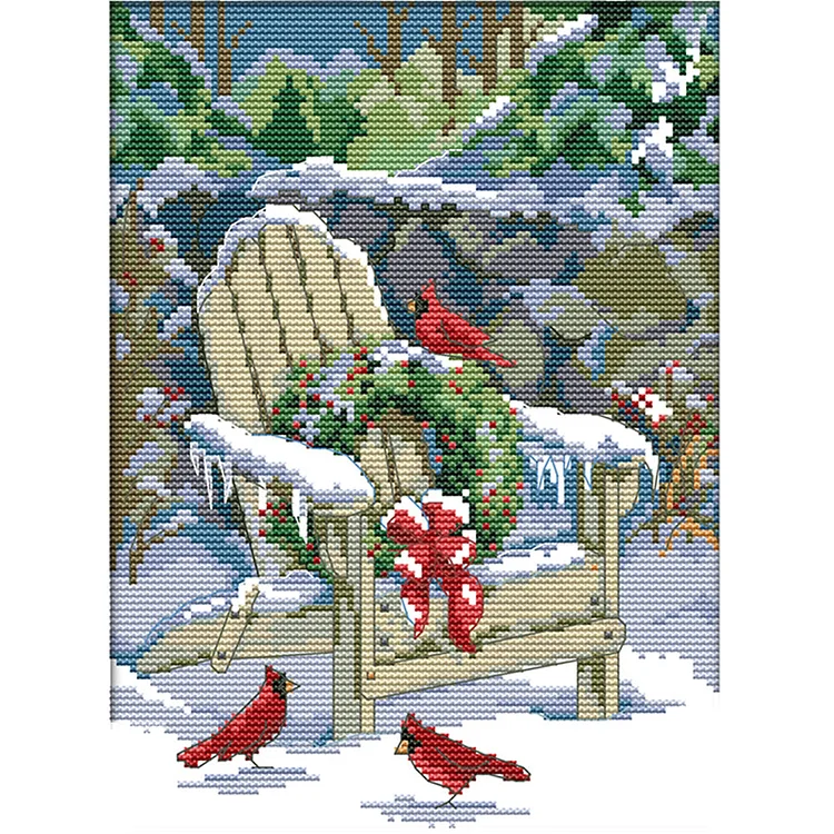 Joy Sunday-Cross Stitch 14CT Needlework gbfke